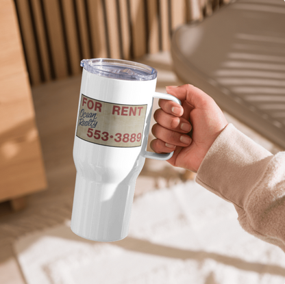 Ocean Realty Travel mug with a handle