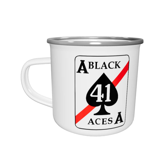 VF-41 Black Aces Enamel Mug