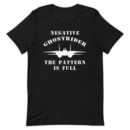 Top Gun Fans Shirts & Tops Negative Ghostrider The Pattern is Full - Short-sleeve Unisex T-shirt