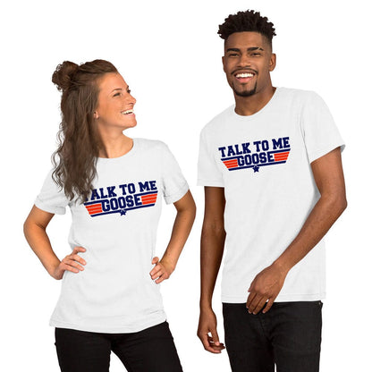 Top Gun Fans Shirts & Tops XS Talk To Me Goose - Short-sleeve Unisex T-shirt